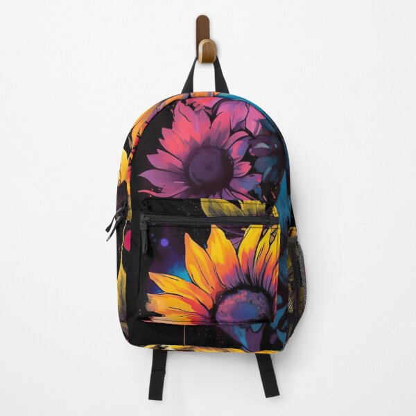 Item preview, Blacklight Style Drippy Sunflowers designed and sold by Matt's Artificial Nature.