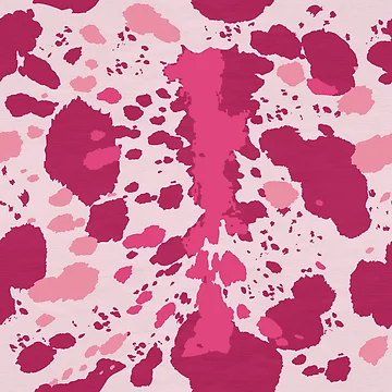 Artwork thumbnail, Pink Cow Print Background. by RubyCollection