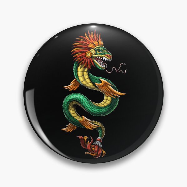 Item preview, Quetzalcoatl Aztec Feathered Serpent God designed and sold by underheaven.