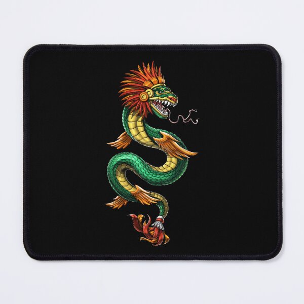 Item preview, Quetzalcoatl Aztec Feathered Serpent God designed and sold by underheaven.
