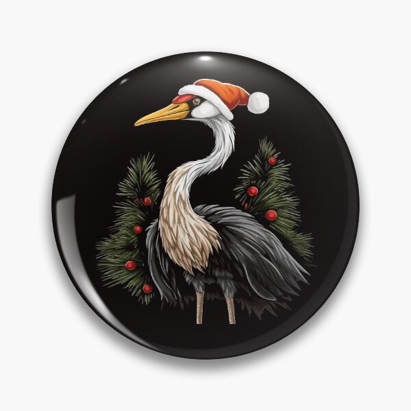 Item preview, Christmas Whooping Crane designed and sold by creativellashop.
