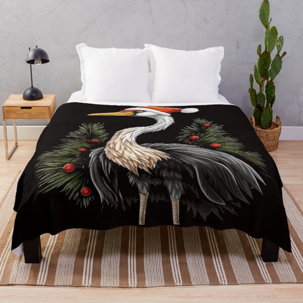Item preview, Christmas Whooping Crane designed and sold by creativellashop.