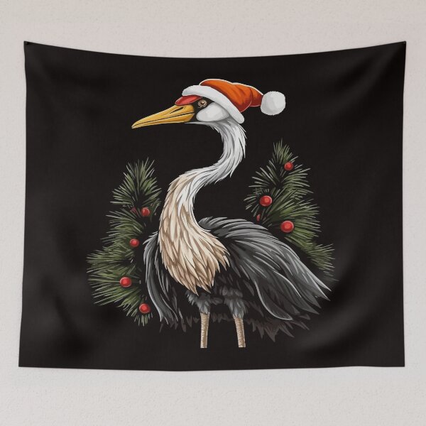 Item preview, Christmas Whooping Crane designed and sold by creativellashop.