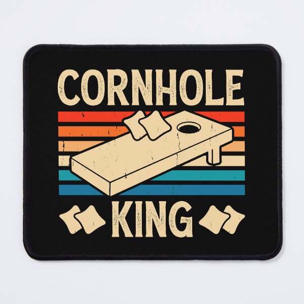 Item preview, Cornhole King Retro Design - Baggo Bean Bag Toss Game - Funny Cornhole Player Vintage designed and sold by naworas.
