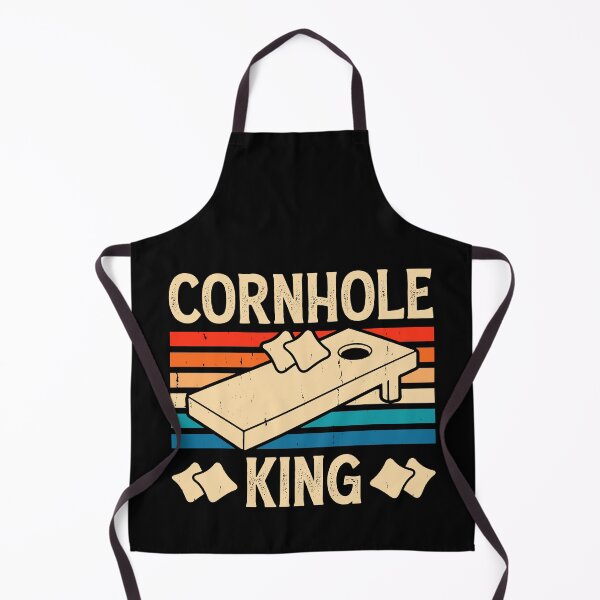 Item preview, Cornhole King Retro Design - Baggo Bean Bag Toss Game - Funny Cornhole Player Vintage designed and sold by naworas.