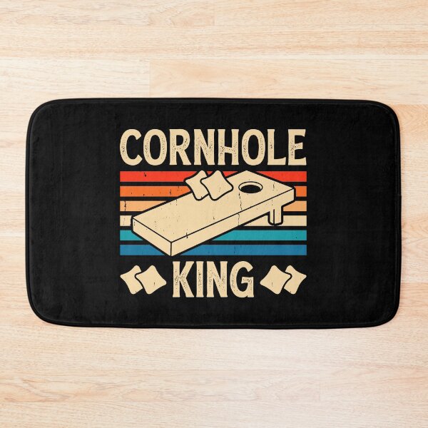 Item preview, Cornhole King Retro Design - Baggo Bean Bag Toss Game - Funny Cornhole Player Vintage designed and sold by naworas.
