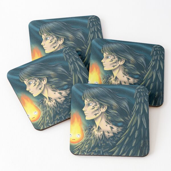 Item preview, Howl and Calcifer designed and sold by Oblivion Art.