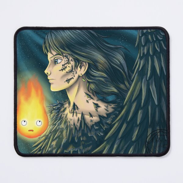 Item preview, Howl and Calcifer designed and sold by Oblivion Art.