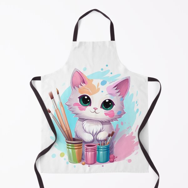 Item preview, painter cat designed and sold by PrintablePalace.