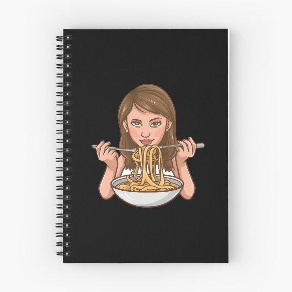 Item preview, Girl Eating Spaghetti designed and sold by NNisu.