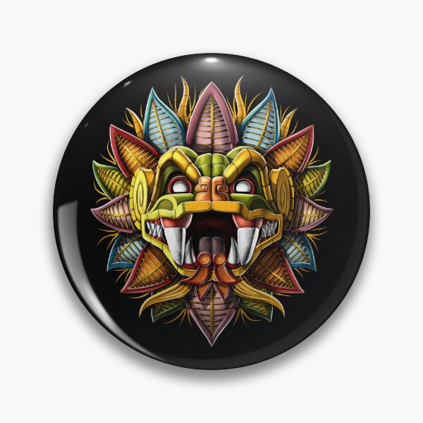 Item preview, Quetzalcoatl Aztec Serpent God designed and sold by underheaven.