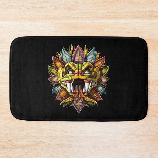 Item preview, Quetzalcoatl Aztec Serpent God designed and sold by underheaven.