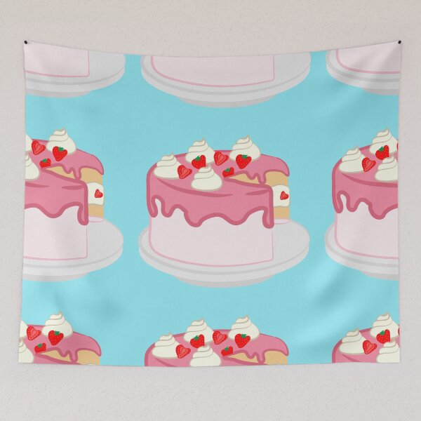 Item preview, cut strawberry cake designed and sold by yessebel.