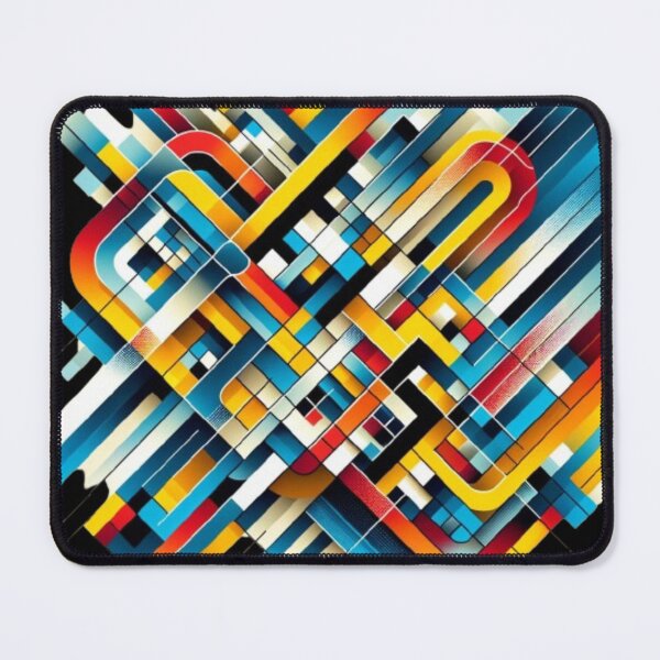 Item preview, Immerse yourself in 'Geometric Dynamism', a captivating image designed and sold by masquetea.