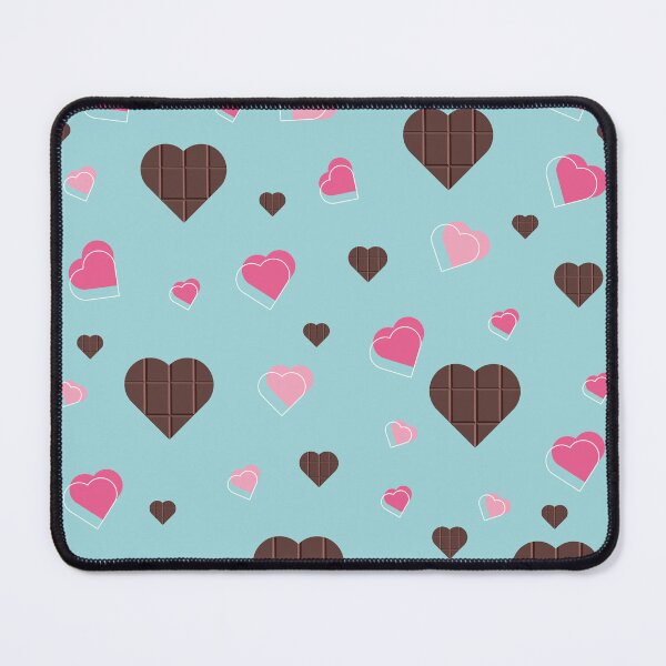 Item preview, Chocolate hearts Pattern designed and sold by AGIllustrator.