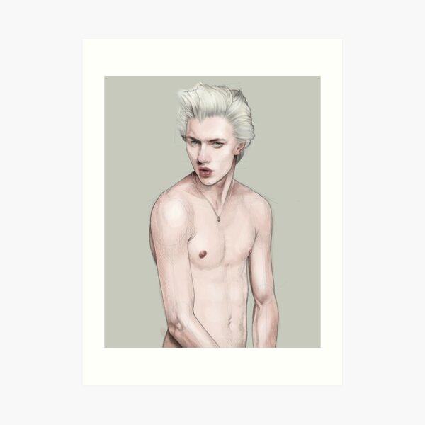 David Beckham Topless Large Poster Art Print Black /& White in Card or Canvas