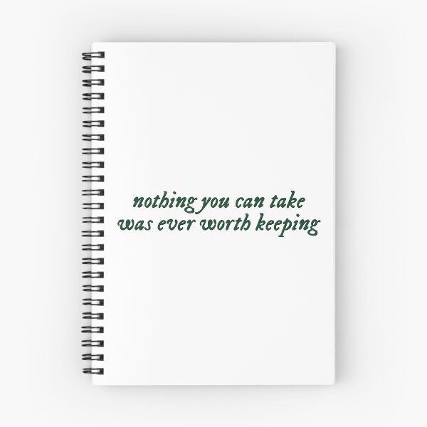 Item preview, Nothing you can take was ever worth keeping designed and sold by percqbeths.