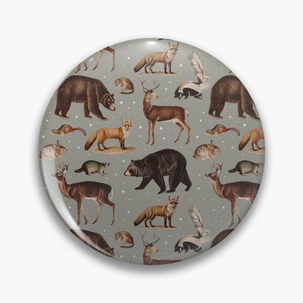 Item preview, Wild Forest Animals designed and sold by cafelab.