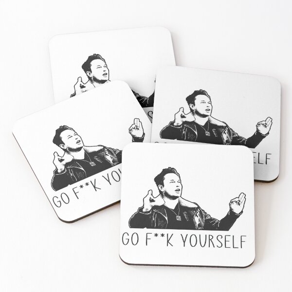 Item preview, Elon Must Go F Yourself designed and sold by mmmkei.