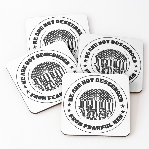 Item preview,  We are not descended from fearful men  designed and sold by Modern-Tropical.