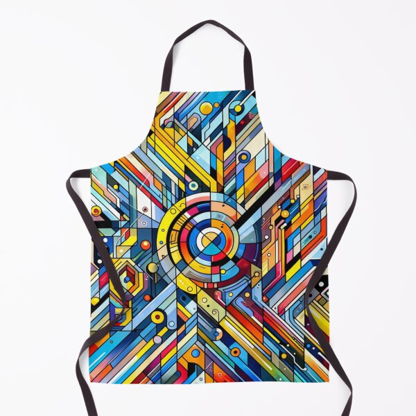 Item preview, Chromatic Interlacing: High Resolution Abstract Geometric Design designed and sold by masquetea.