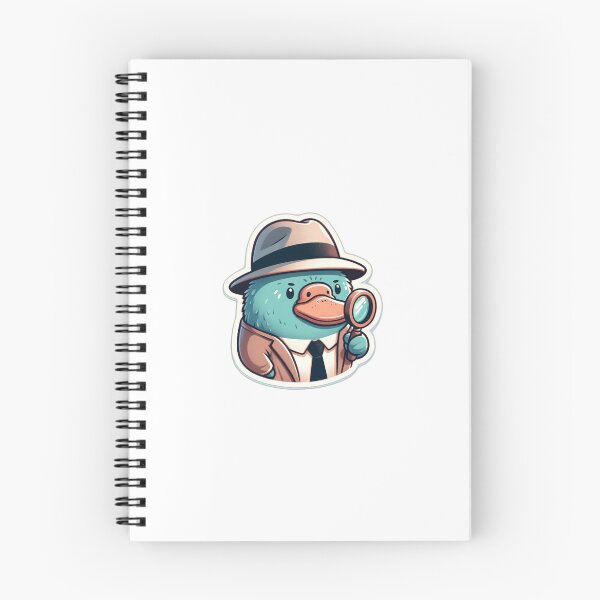 Item preview, Sleuth Platypus with Magnifying Glass designed and sold by daneko.