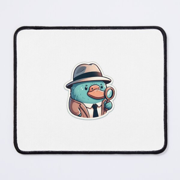Item preview, Sleuth Platypus with Magnifying Glass designed and sold by daneko.