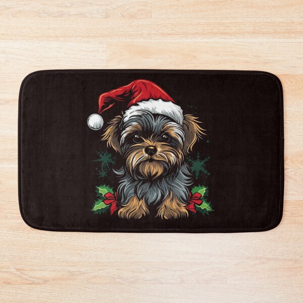 Item preview, Christmas Yorkshire Terrier designed and sold by creativellashop.