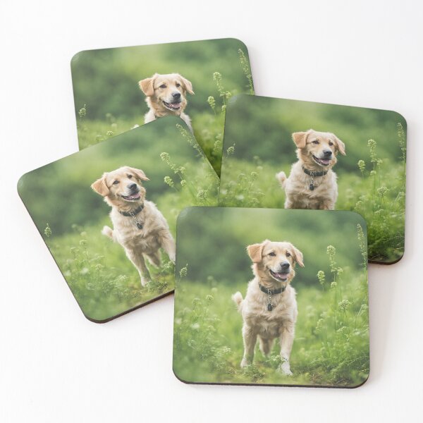 Item preview, Dog in green nature designed and sold by GoodThings66.