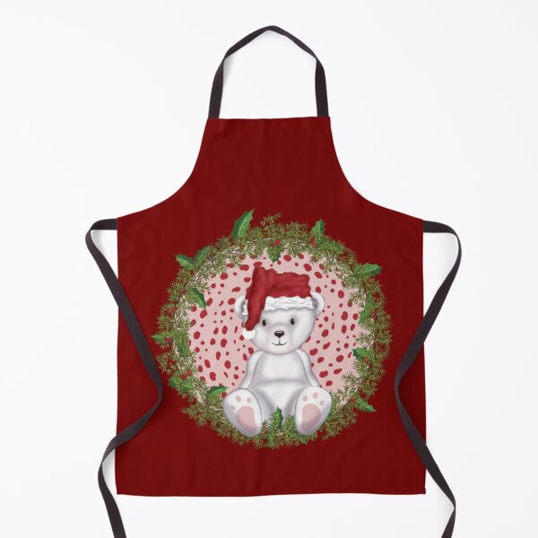 Item preview, Lil' Polar Bear in a Wreath designed and sold by Scrabbly Doodles.