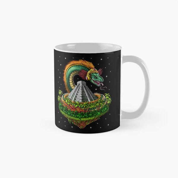 Item preview, Quetzalcoatl Aztec Feathered Serpent God designed and sold by underheaven.