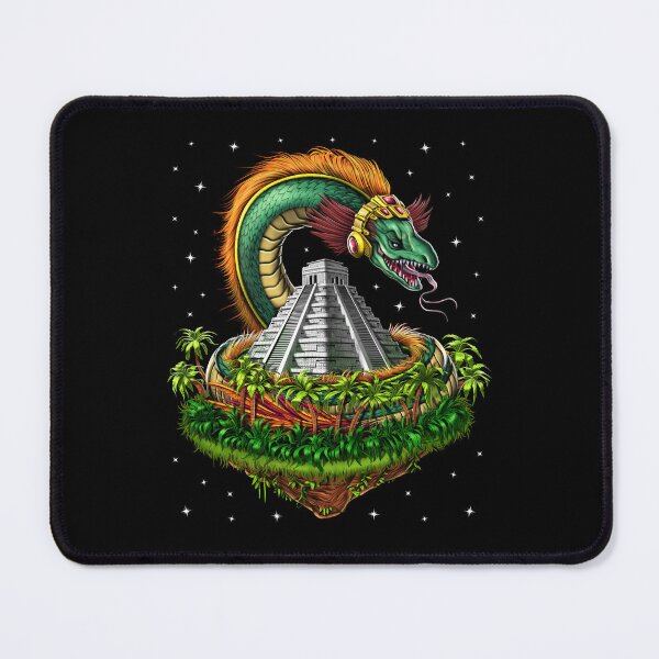 Item preview, Quetzalcoatl Aztec Feathered Serpent God designed and sold by underheaven.
