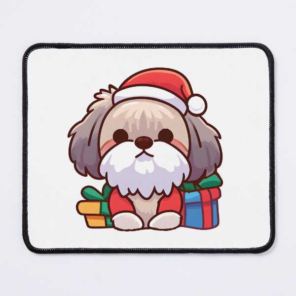 Item preview, Shih Tzu Santa: A Pawsitively Merry Christmas designed and sold by EpicPaws.