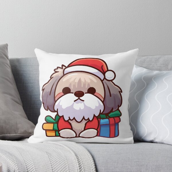 Item preview, Shih Tzu Santa: A Pawsitively Merry Christmas designed and sold by EpicPaws.