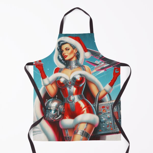 Item preview, SI-FI 50s SANTA NIÑA designed and sold by SCOTTYBOYART.