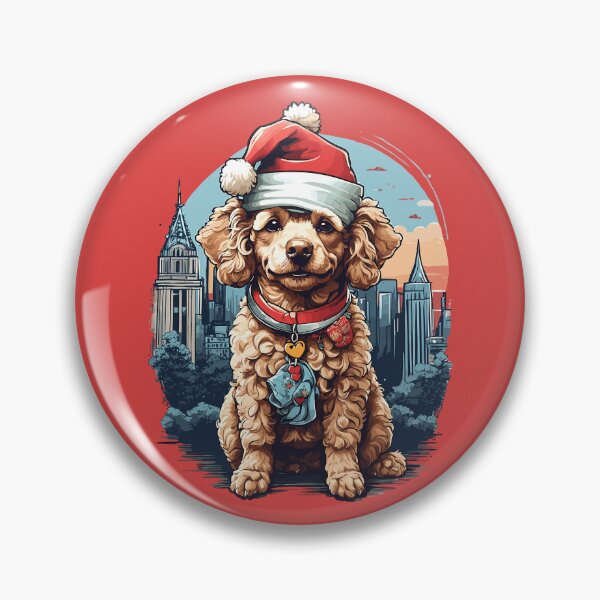Item preview, Cute Dog, santa hat Christmas Celebration designed and sold by reseskee.