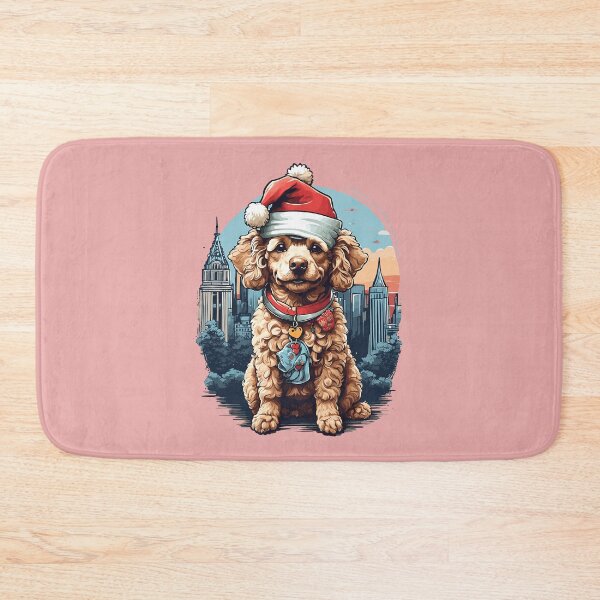 Item preview, Cute Dog, santa hat Christmas Celebration designed and sold by reseskee.