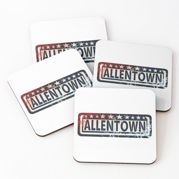 Item preview, Allentown, Pennsylvania | The name of the city combined with the national flag designed and sold by CircinusStore.
