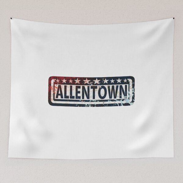 Item preview, Allentown, Pennsylvania | The name of the city combined with the national flag designed and sold by CircinusStore.