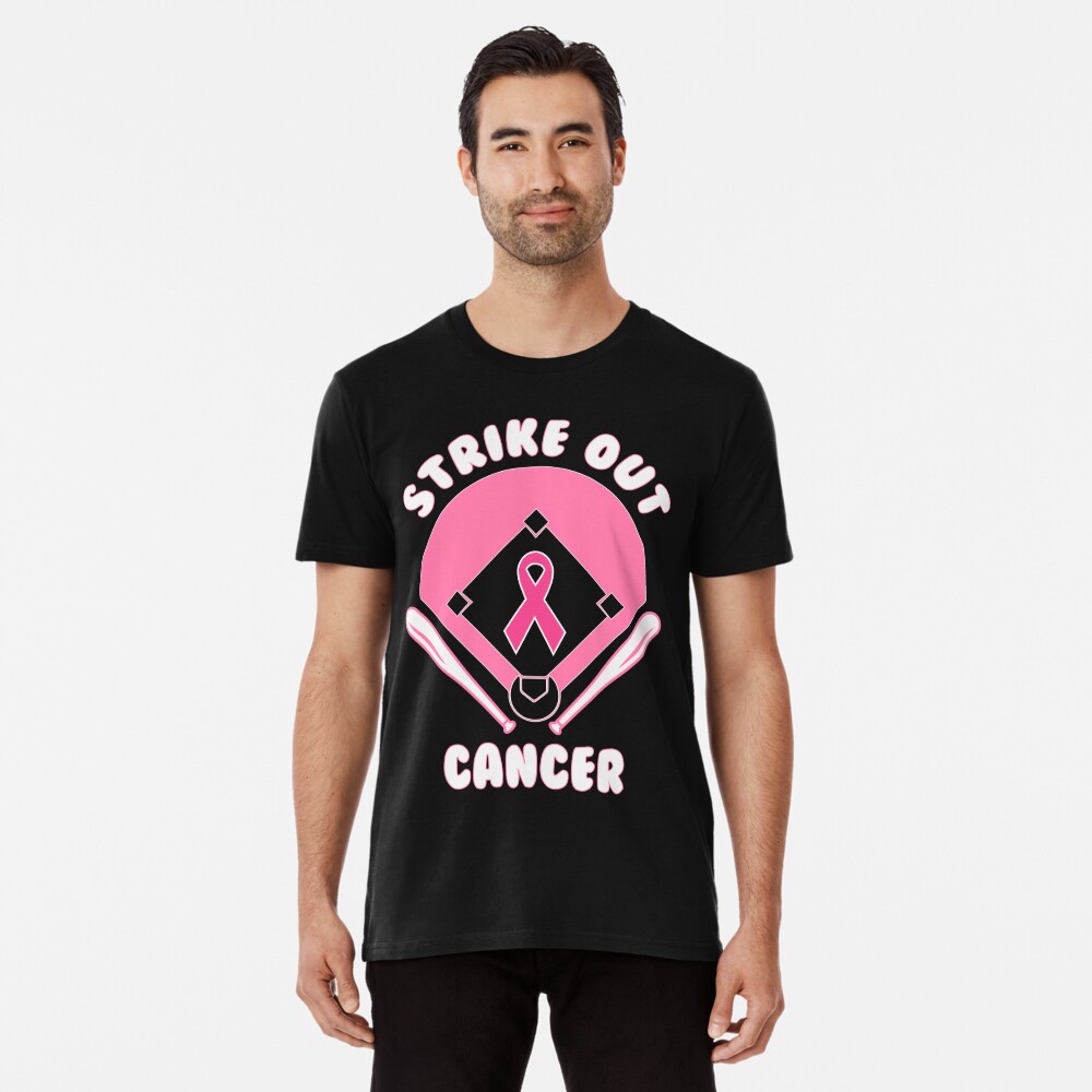 Strike Out Breast Cancer Baseball Lovers Shirt, hoodie, sweater