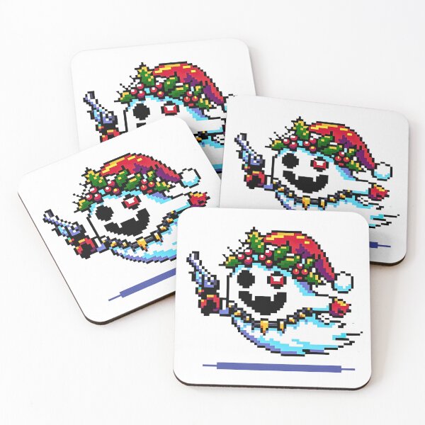 Item preview, Punk Christmas Ghost: Festive Pixel Art designed and sold by PixelPunkster.