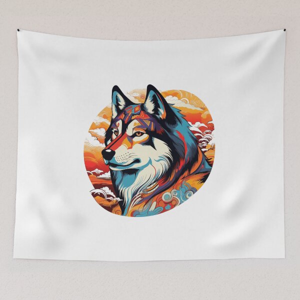 Item preview, Aaskan husky malamute  designed and sold by Fictional-INN.