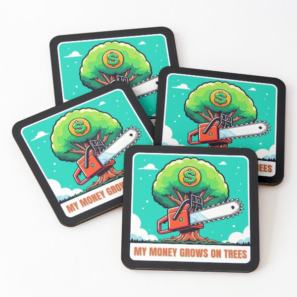 Item preview, Funny My Money Grows On Trees For Arborists designed and sold by TomFrontierArt.