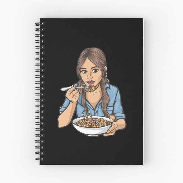 Item preview, Girl Eating Spaghetti designed and sold by NNisu.