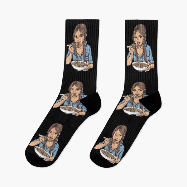 Item preview, Girl Eating Spaghetti designed and sold by NNisu.