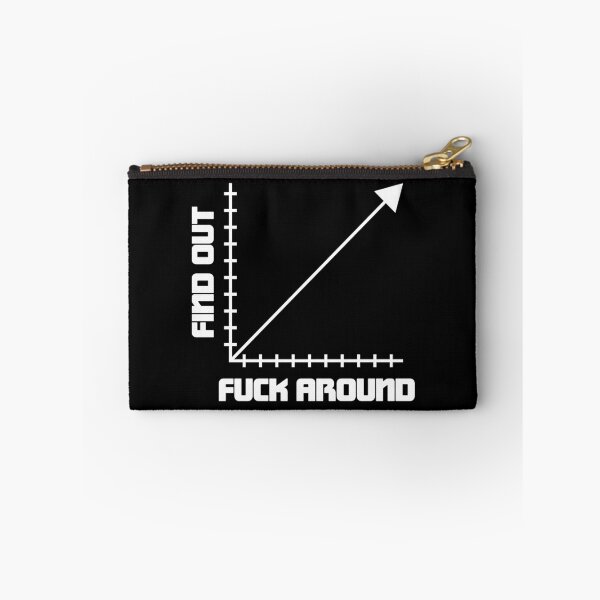 Item preview, Funk Around And Find Out Funny Graph Chart Math Joke designed and sold by ScienceCorner.