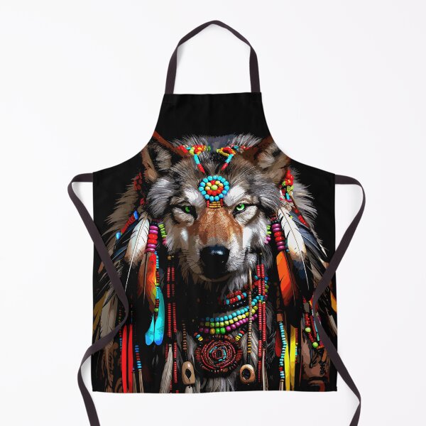 Item preview, Copy of Native American Chief of the Wolves Image 4 designed and sold by Artbyminga.