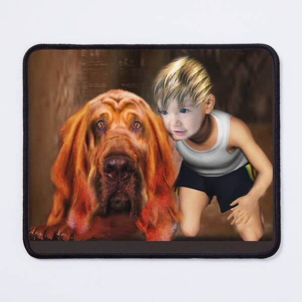 Item preview, A Boy and His Hound Dog designed and sold by Patricia Brown.