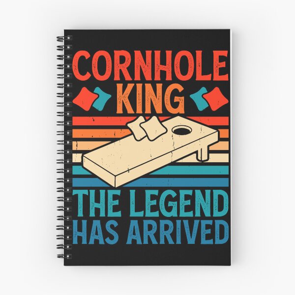 Item preview, Cornhole King The Legend Has Arrived Retro Design - Baggo Bean Bag Toss Game - Funny Cornhole Player Vintage designed and sold by naworas.
