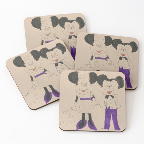 Item preview, Mickey and Minnie 100th anniversary designed and sold by Beanziesdadshop.